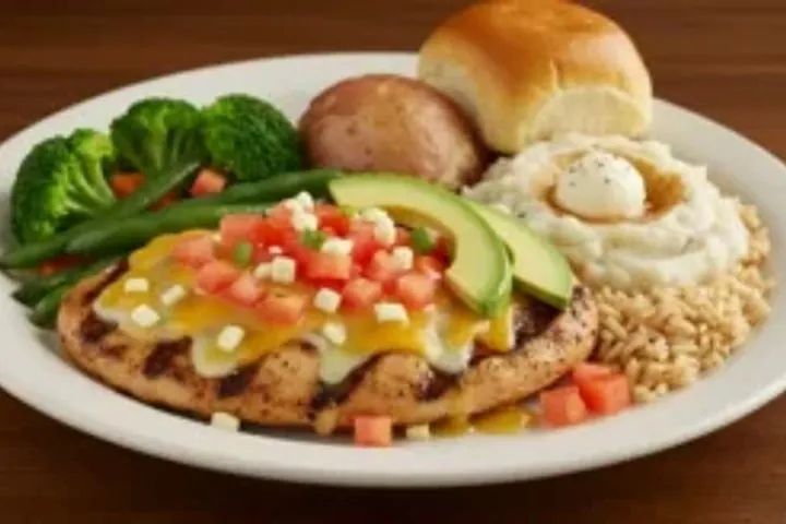 Texas Roadhouse California Chicken Dinner with price