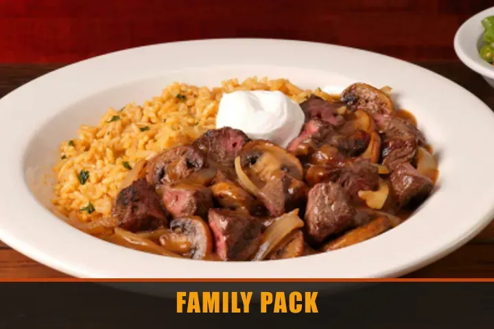 Texas Roadhouse Family Sized Beef Tips with price
