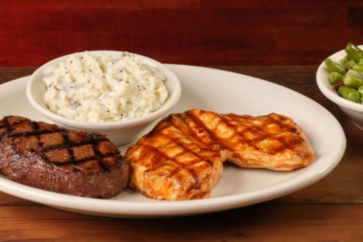 Texas Roadhouse Grilled BBQ Chicken & Sirloin 6oz Price