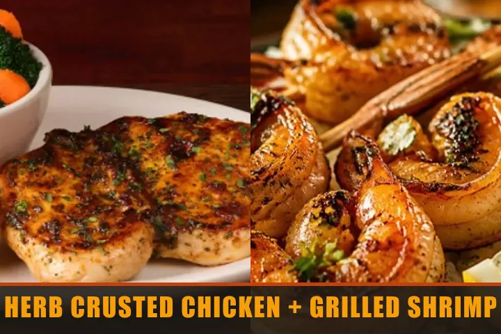 Texas Roadhouse Herb Crusted Chicken & Grilled Shrimp with price