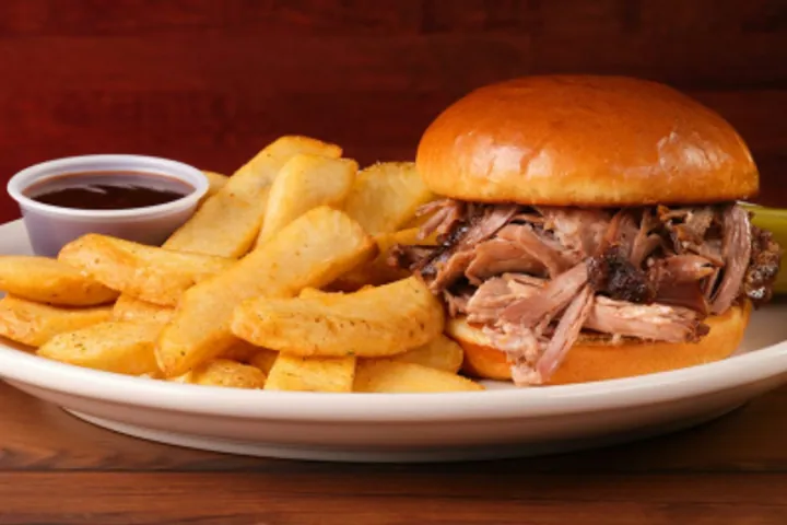 Texas Roadhouse Pulled Pork Sandwich